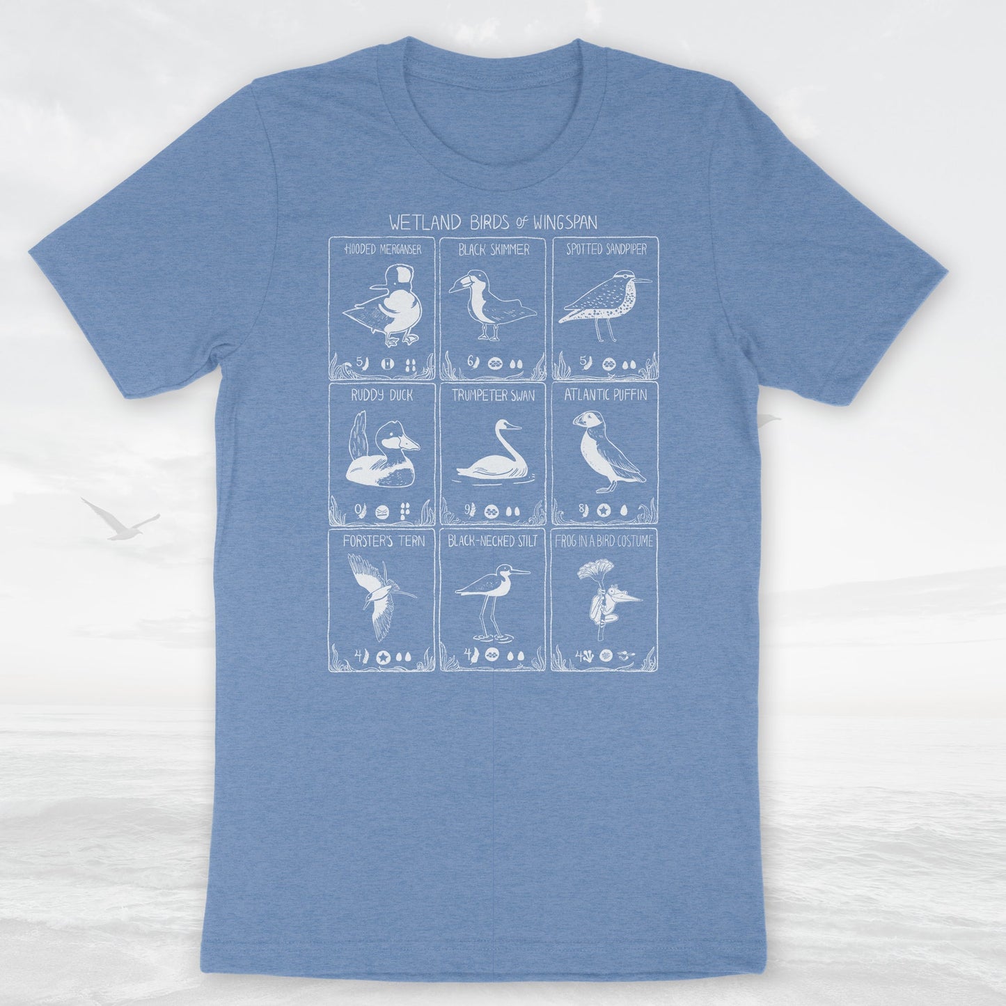 MISPRINT: Wetland Birds - Standard Edition - Slightly Faded