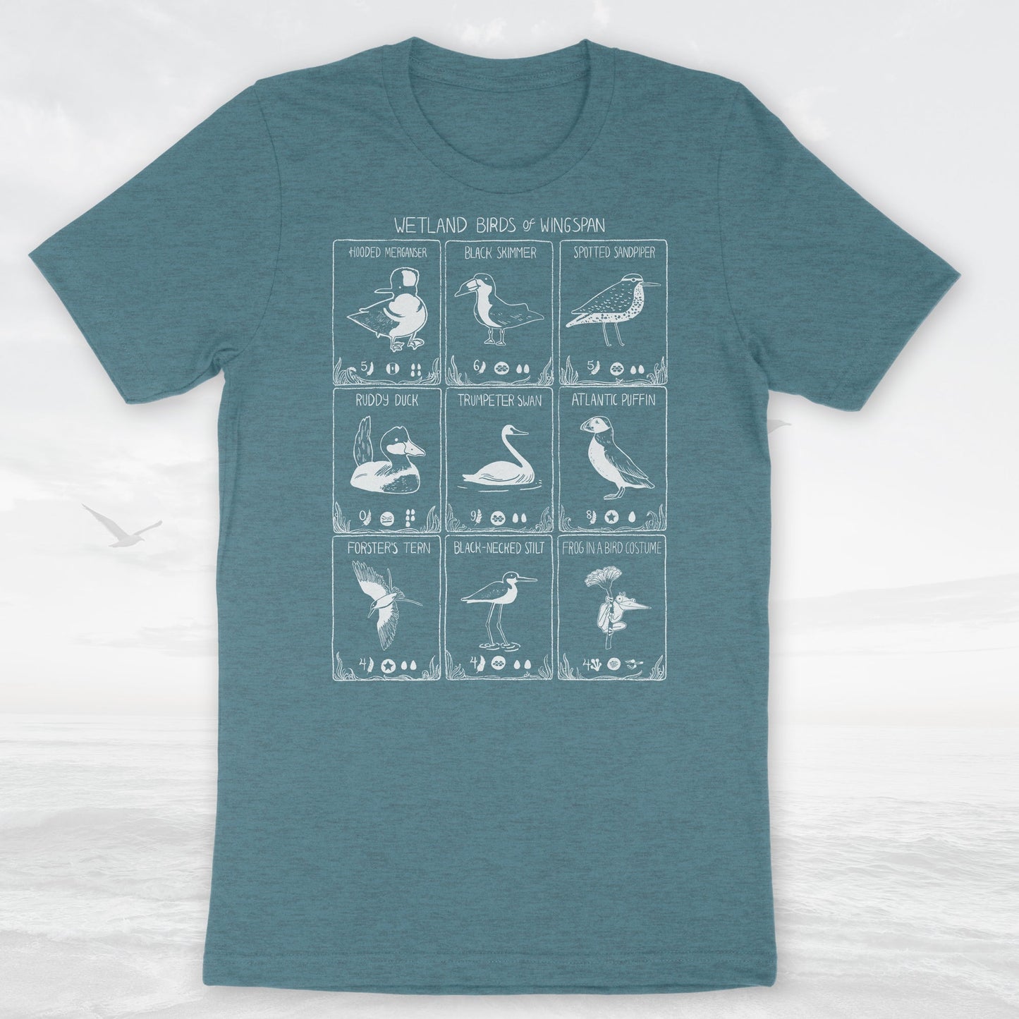 MISPRINT: Wetland Birds - Standard Edition - Slightly Faded